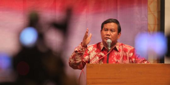 Prabowo sebut kader Gerindra sebagai prajurit politik