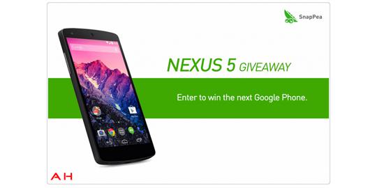 Mau Google LG Nexus 5 gratis? Ikuti undiannya