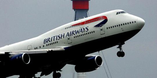 Maskapai British Airways tolak angkut lelaki gembrot