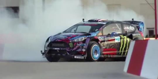 Aksi menggerus aspal: Need For Speed Gymkhana Six