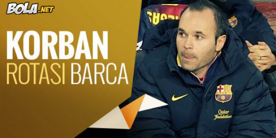 United intai kesempatan beli Iniesta
