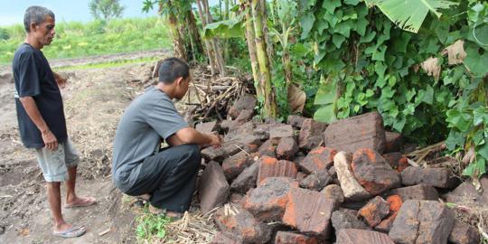 Penemuan struktur bangunan peninggalan Kerajaan Kediri abad 11