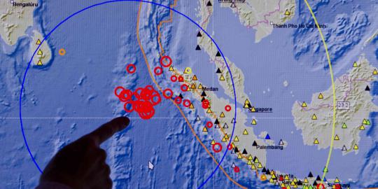 Kota Pariaman Sumbar diguncang gempa 4,4 SR