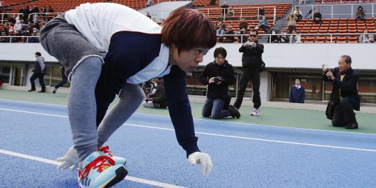 Kenichi Ito, manusia tercepat dengan empat kaki