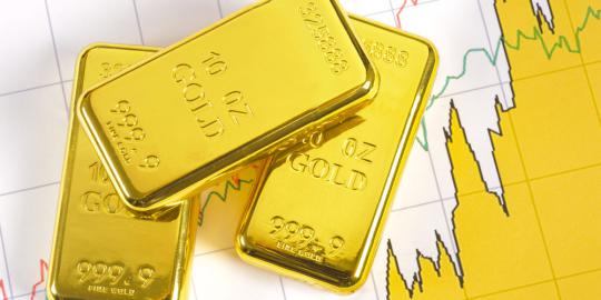Harga penjualan dan pembelian kembali emas kompak turun Rp 4.000