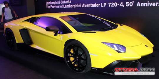 Peluncuran \'kosong\' Lamborghini Aventador 50th di Jakarta