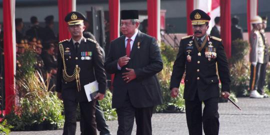 Empat wejangan Presiden SBY untuk polisi di HUT Brimob ke-68