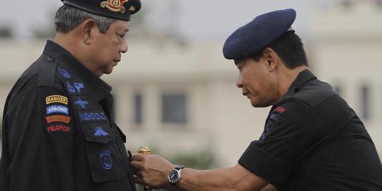 SBY terima anugerah Warga Kehormatan Korps Brimob Polri