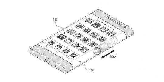 Samsung buat smartphone layar melingkar