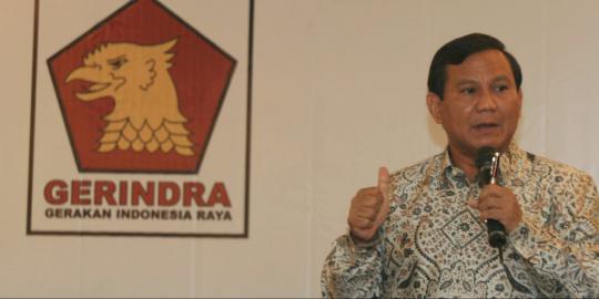 Prabowo: Saya mulai hati-hati bicara