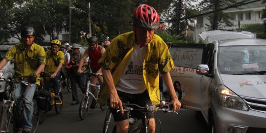 Buka fun bike, Jokowi ikut gowes dari Balai Kota-HI