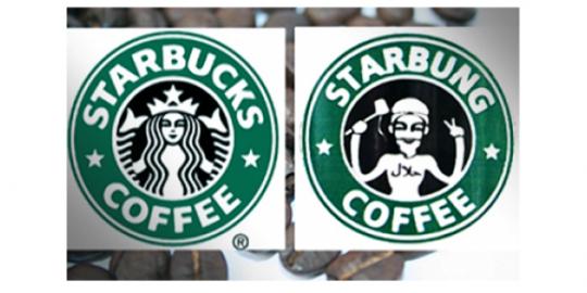 Plesetkan logo Starbucks, dua orang ini dibawa ke meja hijau