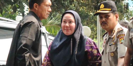 Ratu Atut Chosiyah kembali di periksa KPK pagi ini