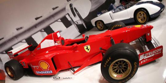 Dilelang, mobil balap Michael Schumacher ditawarkan Rp 11 M