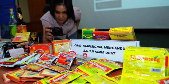 BPOM musnahkan 3.704 obat tradisional mengandung bahan kimia