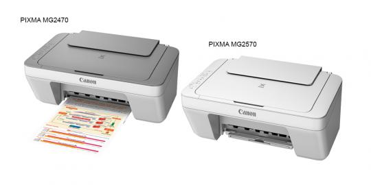 Canon hadirkan produk 2 printer baru, PIXMA MG2470 dan MG2570