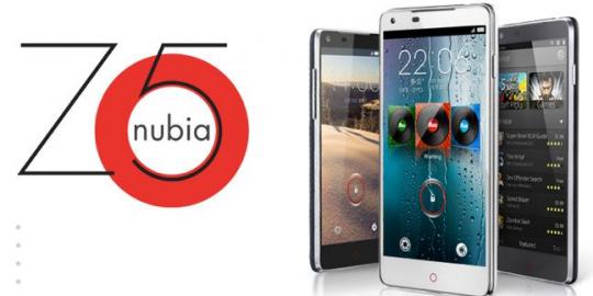 ZTE rilis Nubia Z5s, smartphone Android quad-core Rp 3 jutaan