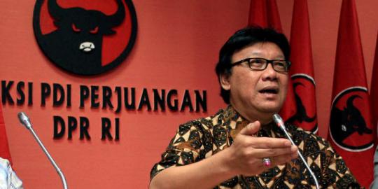 PDIP: Ada motif politik dalam penyebutan nama Olly di Hambalang