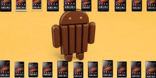 6 Smartphone Sony Xperia bakal kedatangan Android 4.4 KitKat