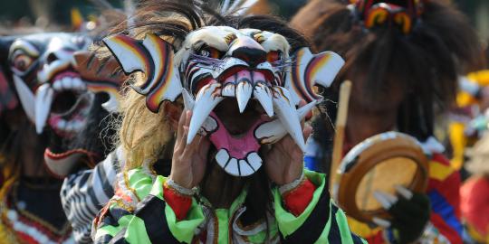 Semarak kemeriahan Karnaval Anak Kreatif Indonesia