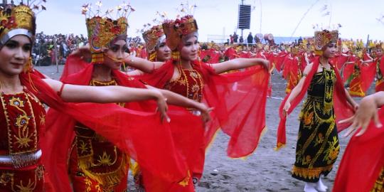 Eksotisme tarian Paju Gandrung Sewu di Banyuwangi