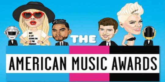 Daftar lengkap pemenang american music awards 2013