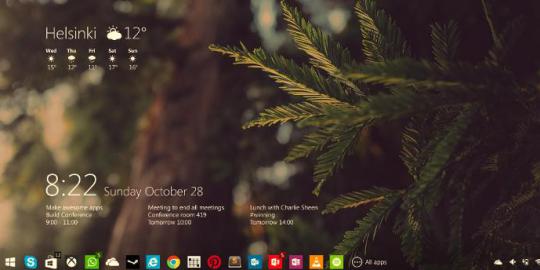 Windows 9 tampil cantik di 2014