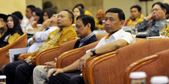 Wiranto masih nge-blank soal koalisi di 2014