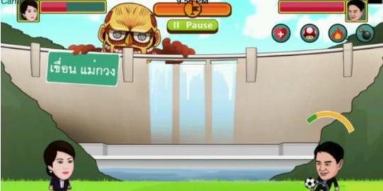 Game 'Thai Fight' tiru kekonyolan politik Thailand