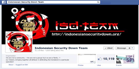 Australia gandeng Facebook tutup fanpage hacker Indonesia