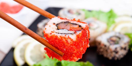 Awas, sushi bisa jadi sangat berbahaya untuk kesehatan!