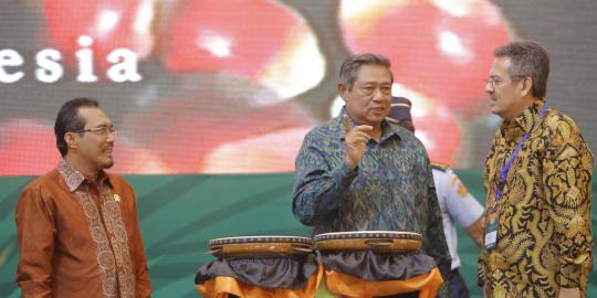 Presiden SBY buka IPOC di Bandung