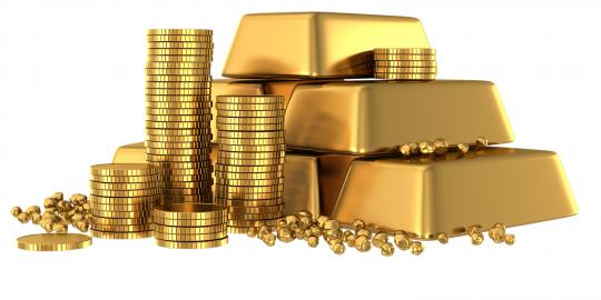 3 Hari stagnan, harga emas kembali naik Rp 5.000 per gram