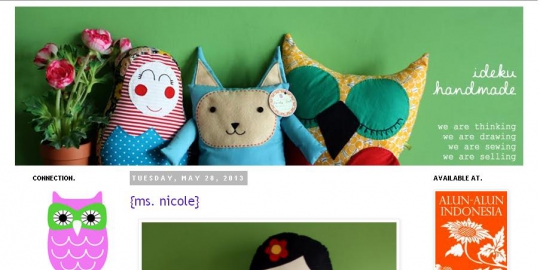 online shop dengan produk handmade terunik