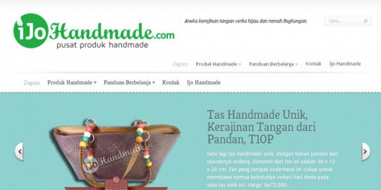 online shop dengan produk handmade terunik