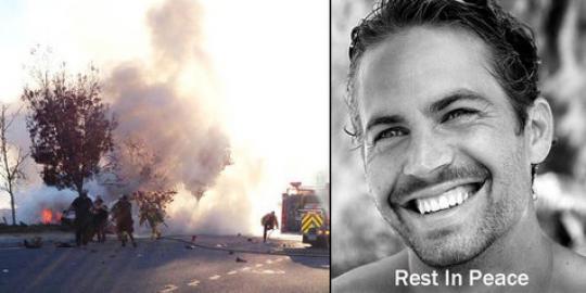 Detik-detik kecelakaan Paul Walker terekam kamera CCTV! | merdeka.com