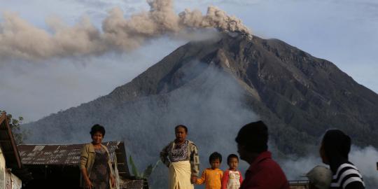 Ini riwayat erupsi dan letusan Gunung Sinabung