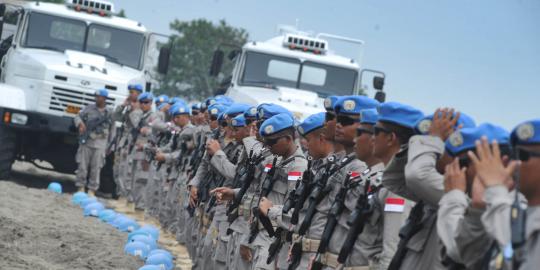 Polisi Perdamaian Indonesia Di Sudan Jadi Pasukan Terbaik Pbb Merdeka Com