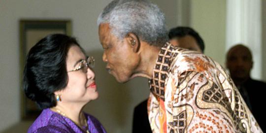 Megawati: Nelson Mandela idolakan Bung Karno