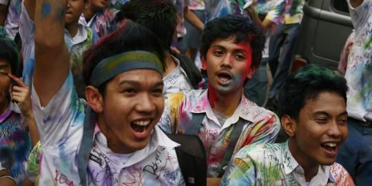 Survei: Pelajar Indonesia paling bahagia sedunia