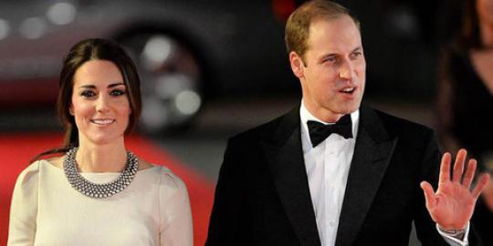 Kate middleton - Pangeran William hadiri premiere biopik mandela