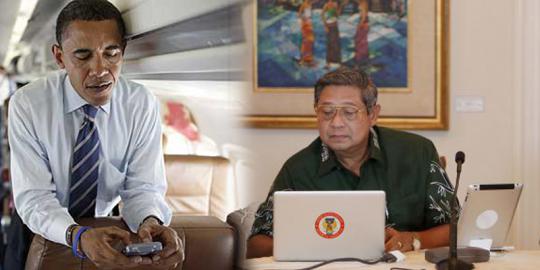 Obama hindari iPhone, SBY malah pilih iPad