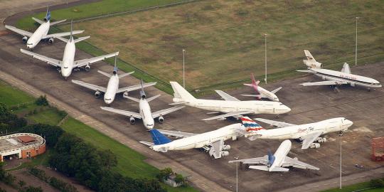 Padatnya Bandara Soekarno-Hatta