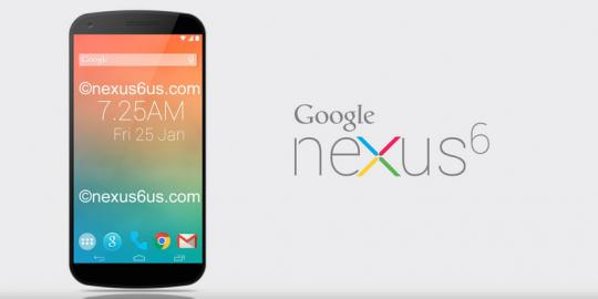 Ini tampilan calon Google Nexus 6