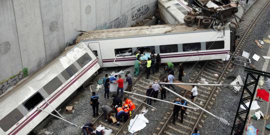 Lima kecelakaan kereta paling tragis sejagat