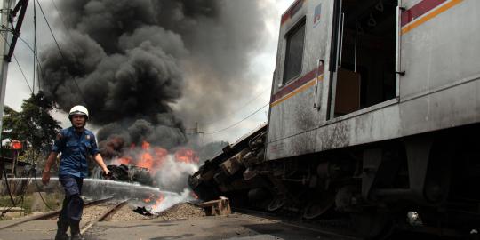 Ini data terbaru korban KRL vs truk tangki versi polisi