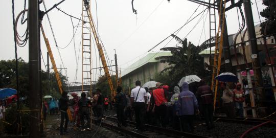 Saat tabrakan, pintu KA Bintaro dijaga teknisi bantalan rel