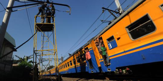 Olah TKP selesai, perlintasan KA Pondok Betung dibuka