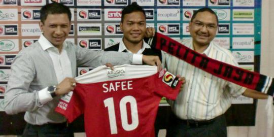 Nikah lagi, striker Malaysia Safee Sali sunting wanita Indonesia