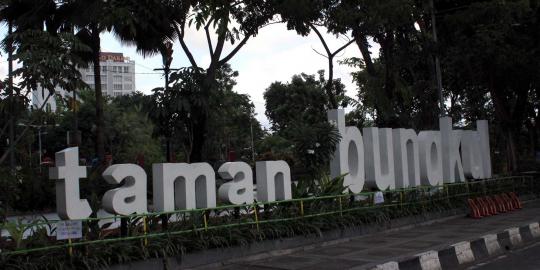 Lima keunikan Taman Bungkul Surabaya